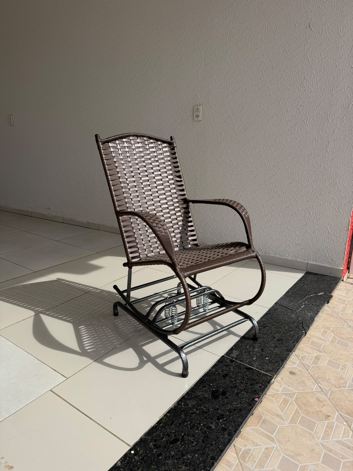 Silla Mecedora con 4 Resortes