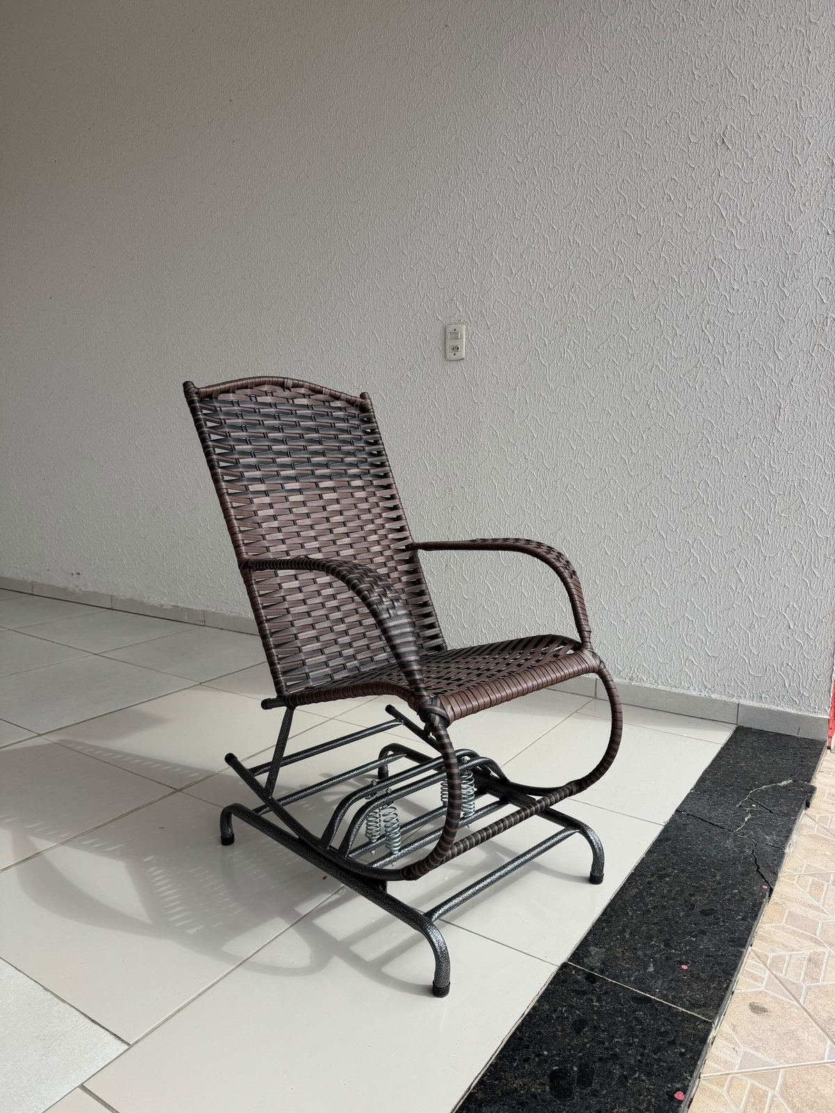 Silla Mecedora con 4 Resortes