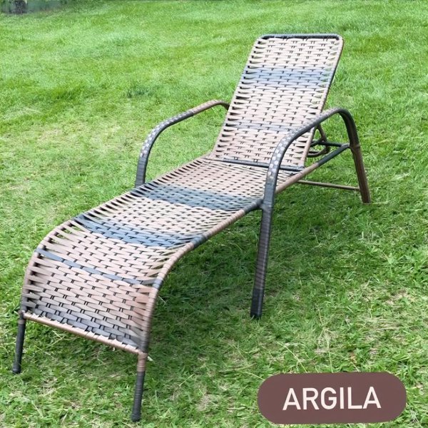 Reposera regulable para zona de piscina