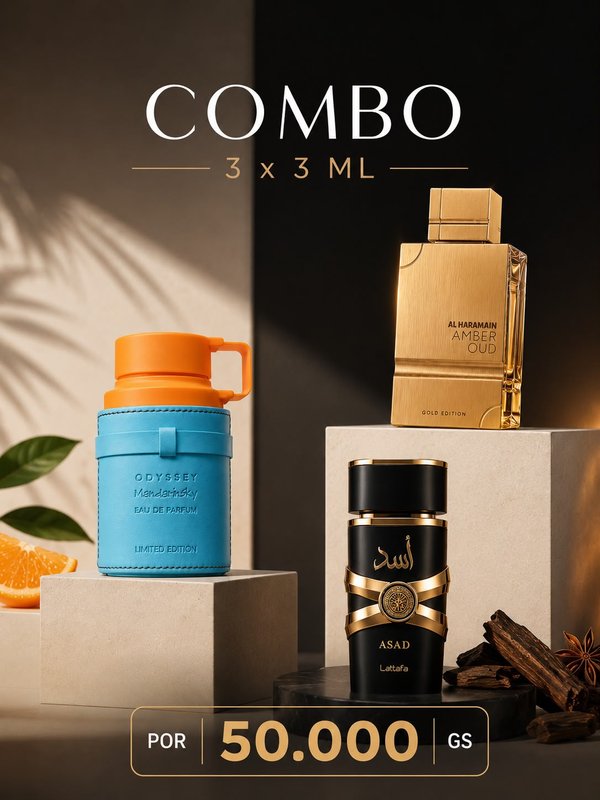 🔥 Combo Decants 3 × 3 ml