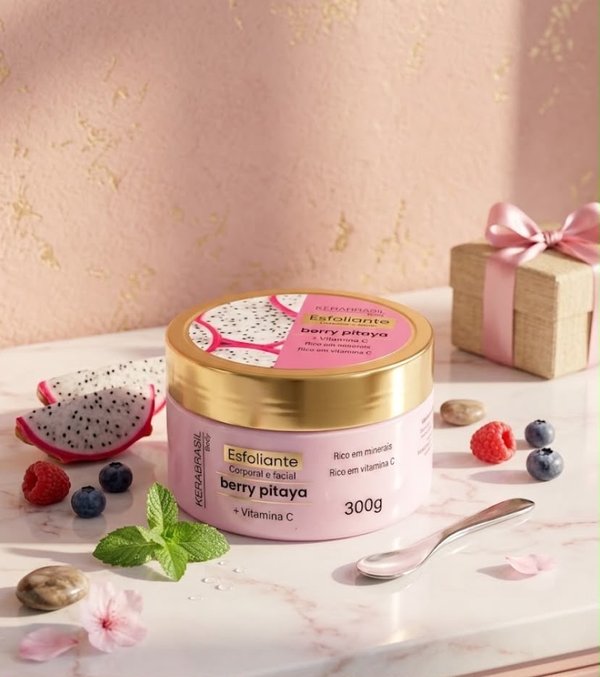 Exfoliante corporal y facial Berry Pitaya