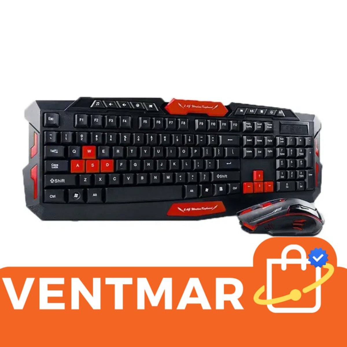 Teclado Gamer Kosmo KD602 Español USB Retroiluminado - 2
