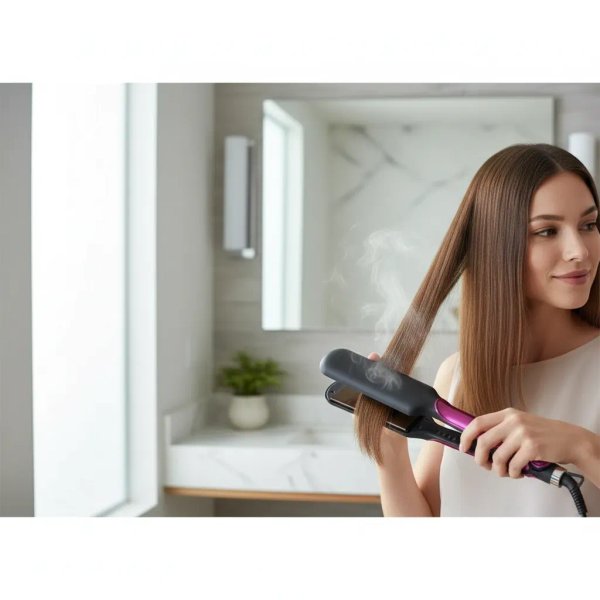 Plancha de Pelo Root Profesional Ceramica Ionica Alisado Salon
