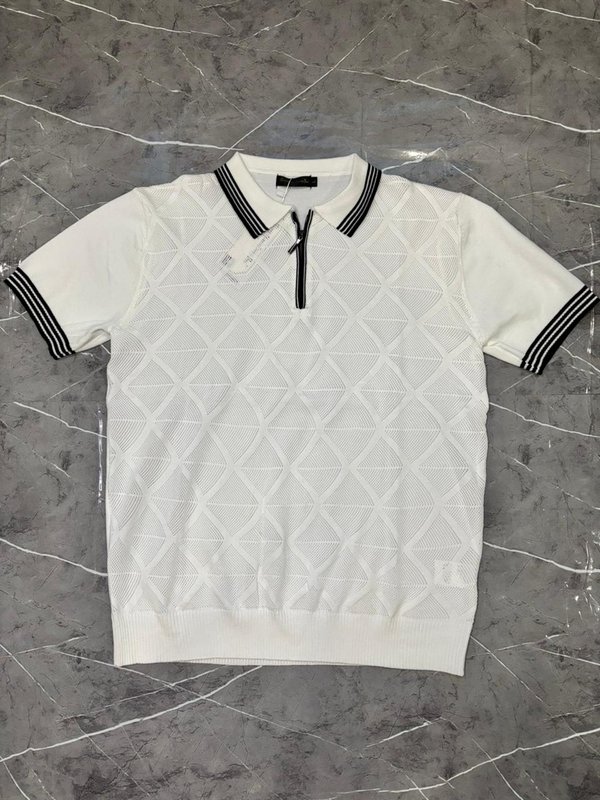 Polo Knit Jacquard