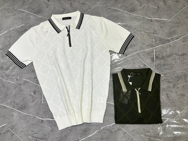 Polo Knit Jacquard