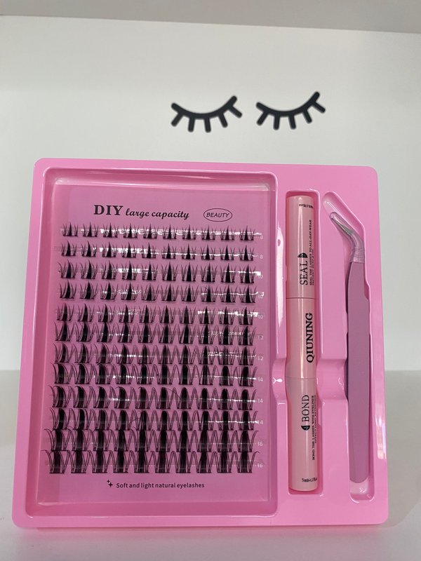 Kit anime 8mm-16mm con pegamento, sellador, pinza