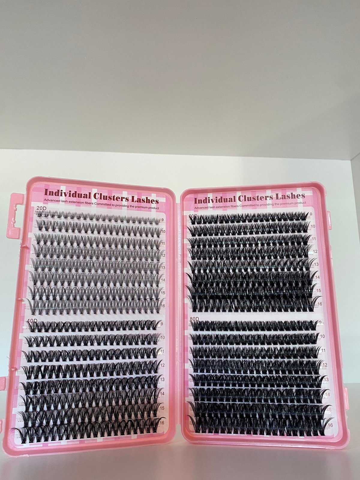 Libro efecto extensiones 20+ 40+60+80D mix 9mm-16mm - 2