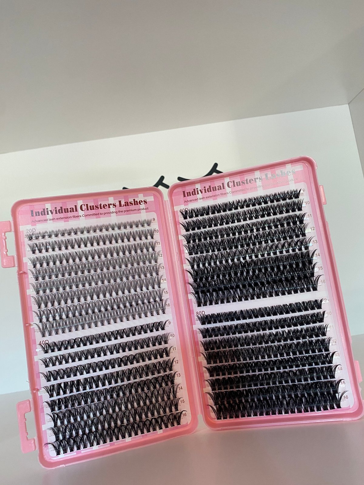 Libro efecto extensiones 20+ 40+60+80D mix 9mm-16mm - 3