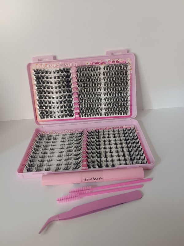 Kit 4 en 1 efecto wispy, sirena, ojo de gato y anime