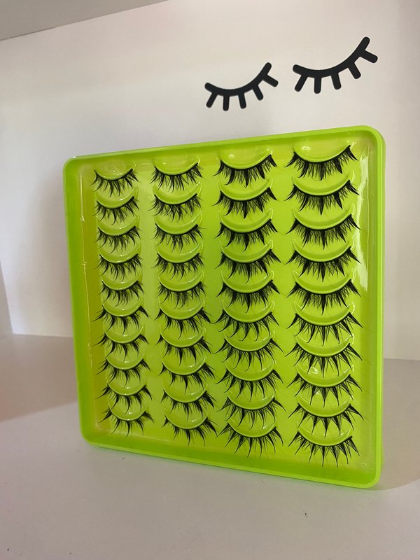 Set 20 pares enteras efecto manga y anime