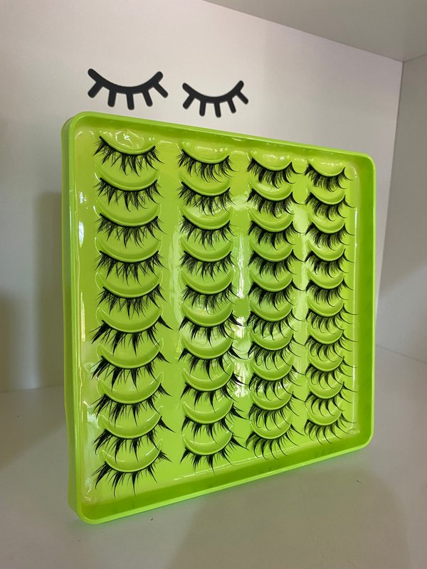 Set 20 pares enteras efecto manga y anime