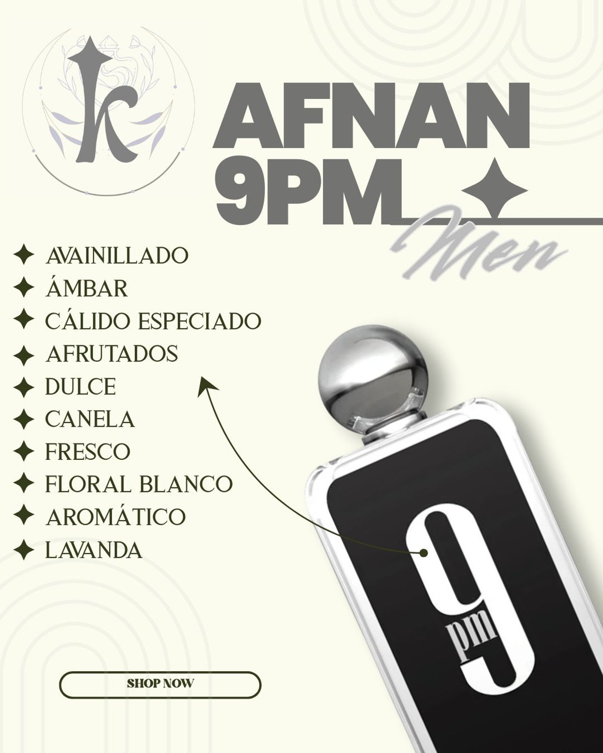 Afnan 9PM (EDP) – 10ml