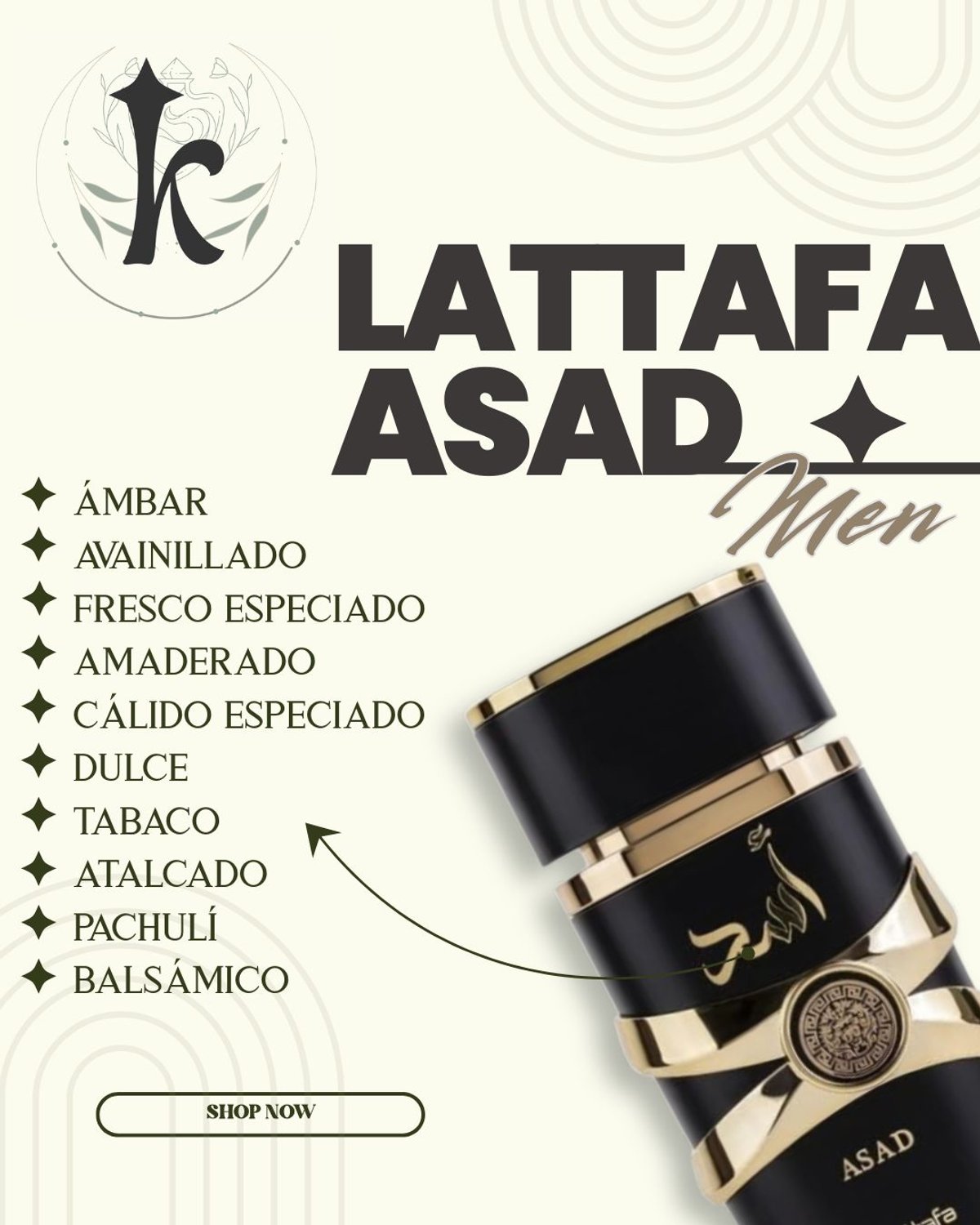 Lattafa Asad (EDP) – 10ml