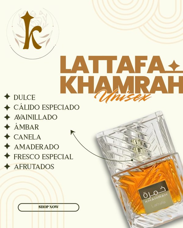 Lattafa Khamrah (EDP) – 10ml