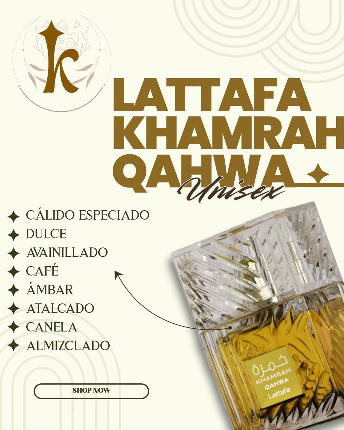 Lattafa Khamrah Qahwa (EDP) – 10ml