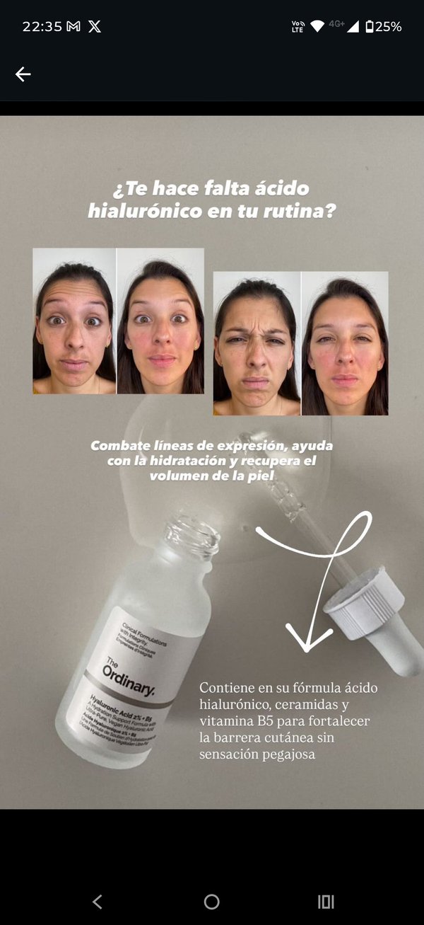 sérum Ácido Hialurónico + B5 – The Ordinary