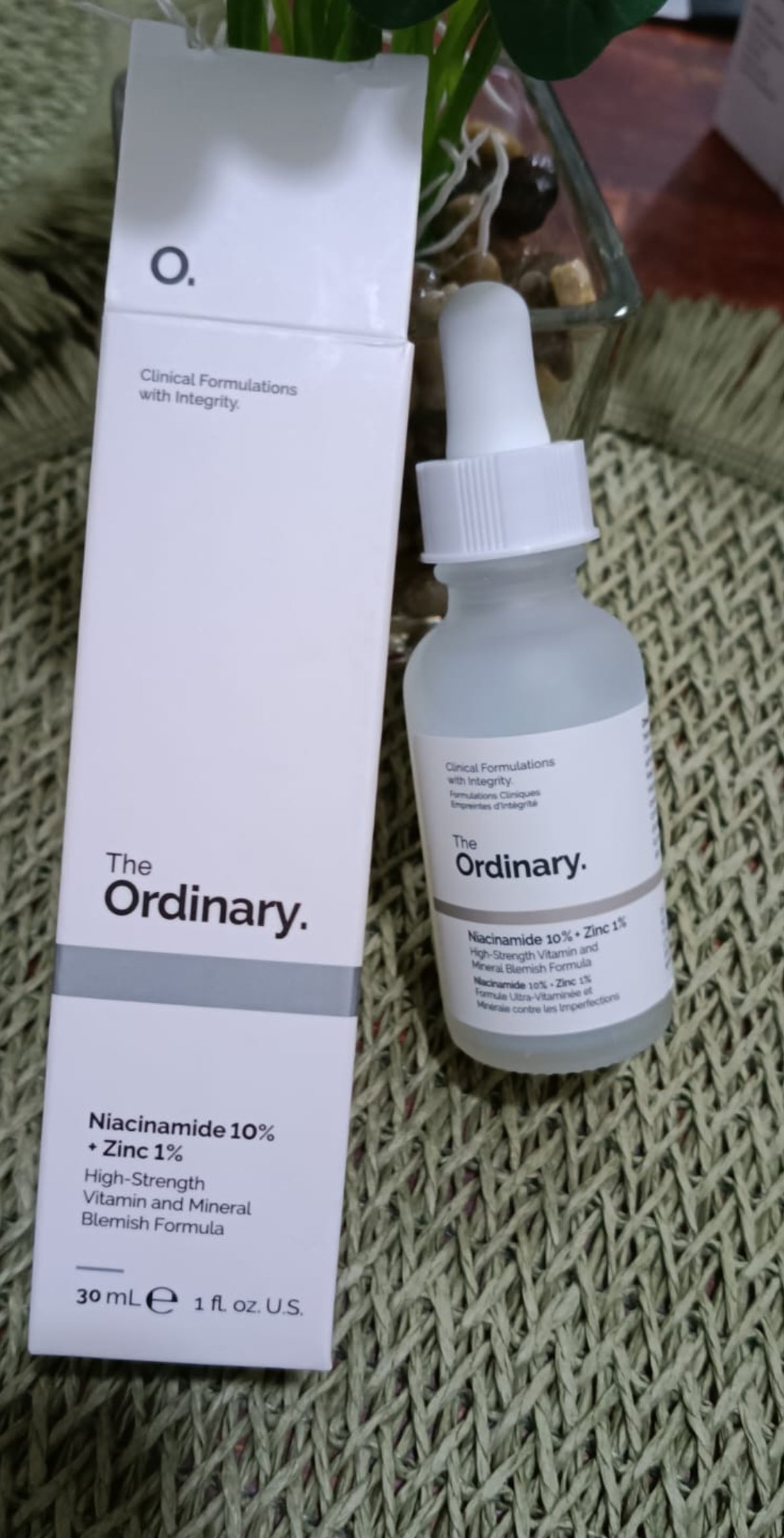 sérum the ordinary Niacinamide 10% + Zinc 1% - 2