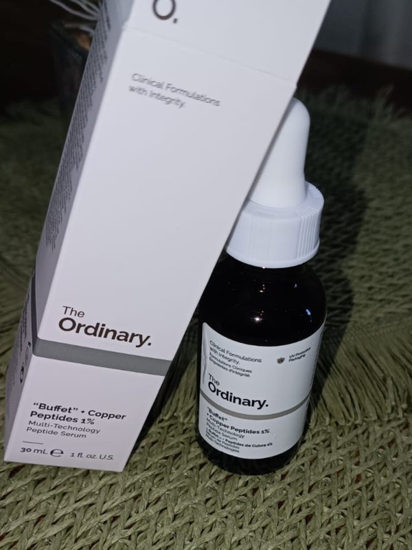 The Ordinary “Buffet” + Copper Peptides 1%.