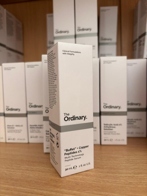 The Ordinary “Buffet” + Copper Peptides 1%.