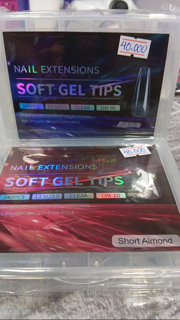 tips soft gel x240pcs