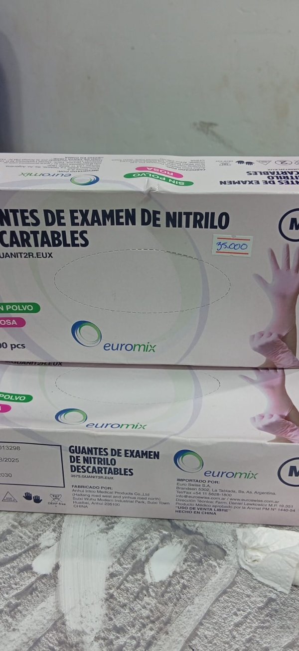 Guantes de nitrilo 