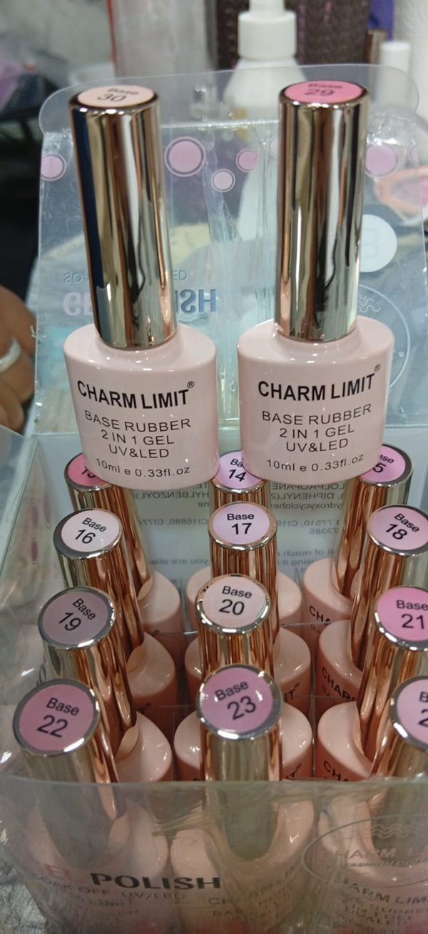 base rubber charm limit