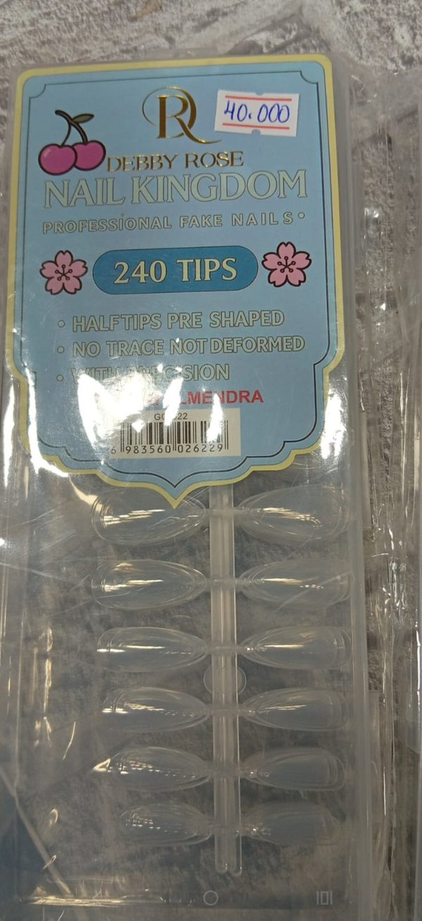 240 tips almendra Debby Rose