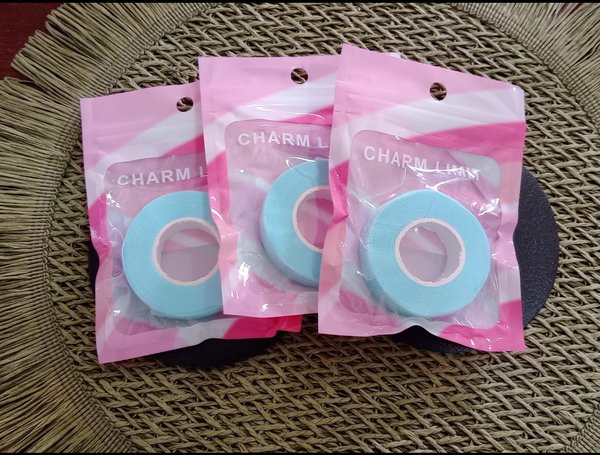 cinta color para pestañas