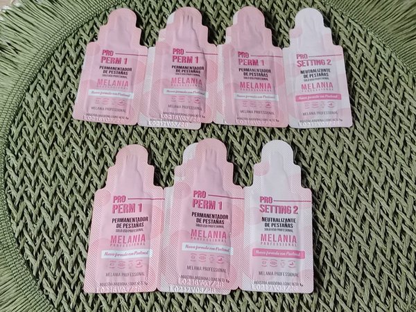 Paso 1 y paso 2 de Melania 