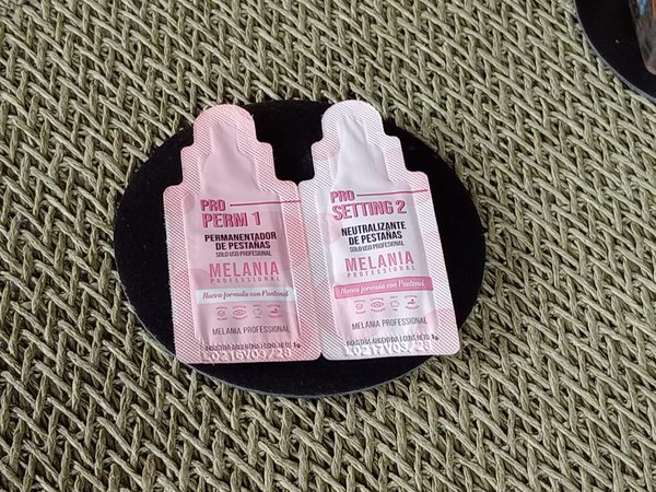 Paso 1 y paso 2 de Melania 