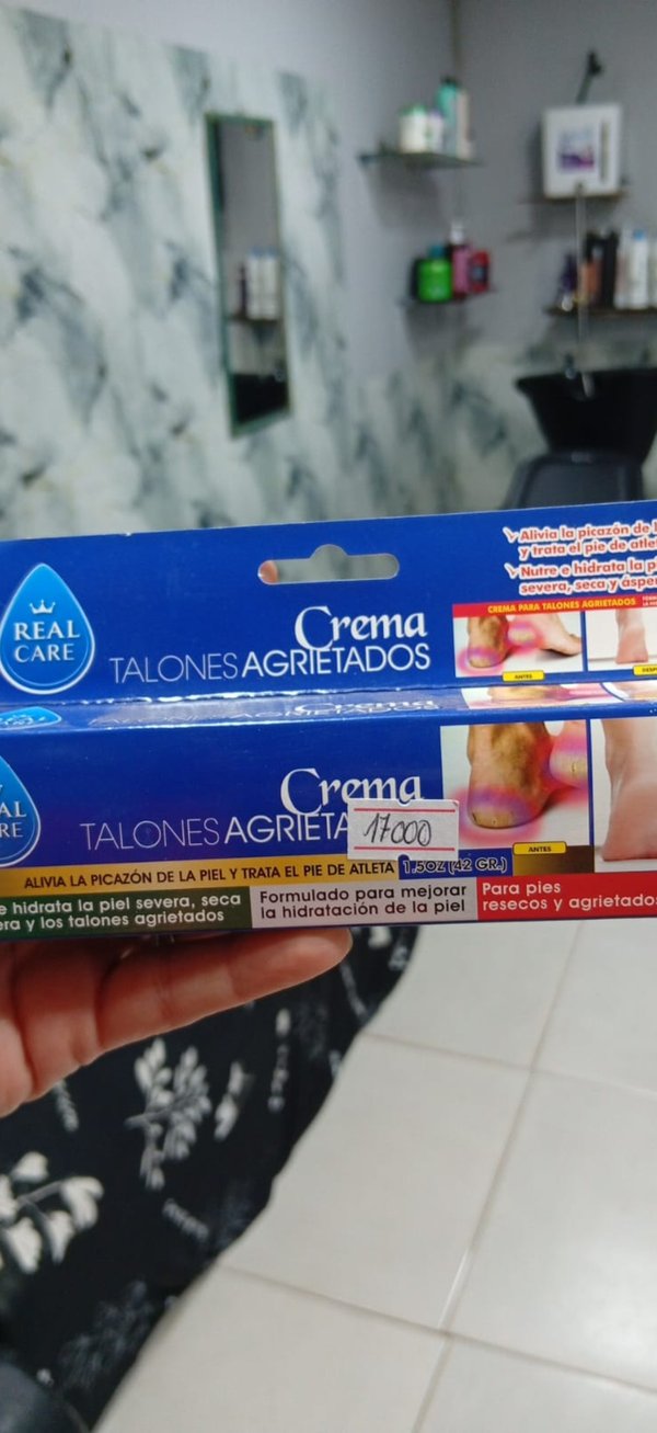 crema para talones agrietados