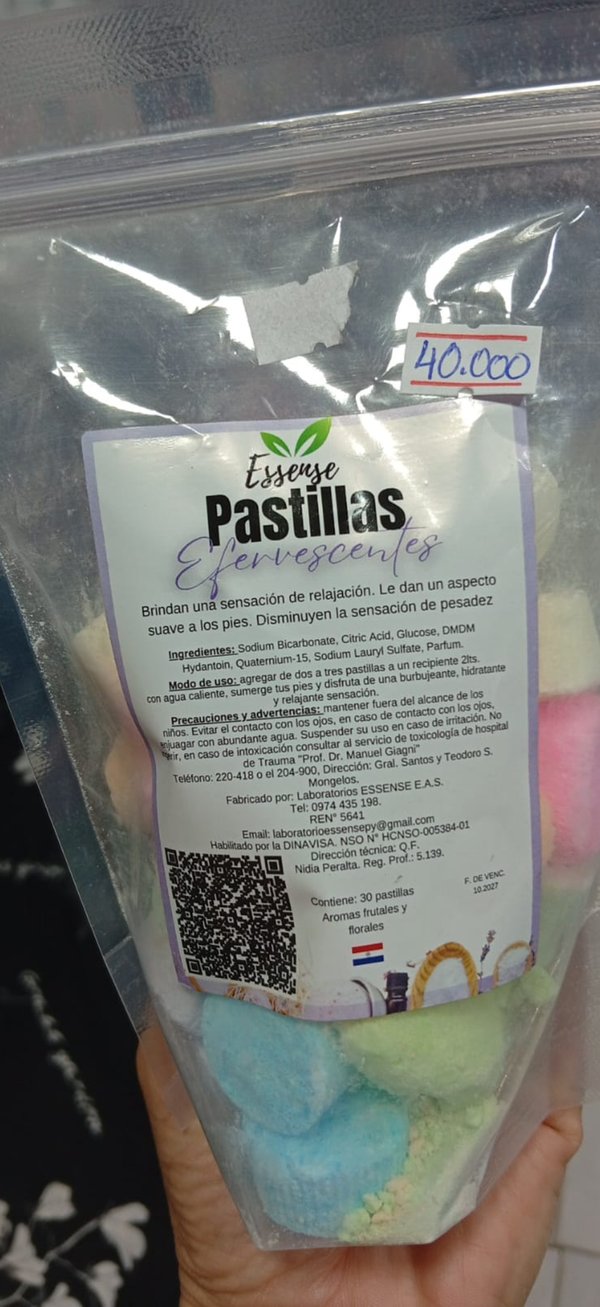 pastillas efervescentes