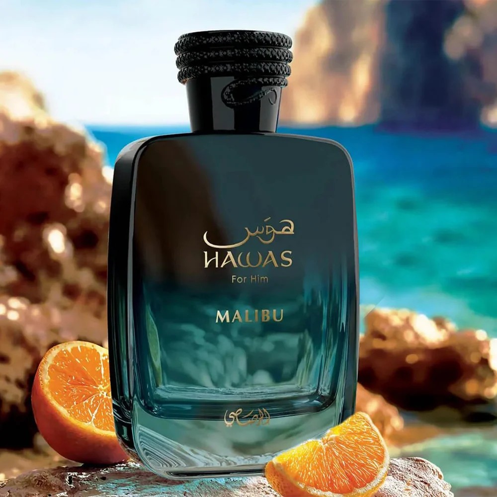 RASASI HAWAS FOR HIM MALIBU EDP 100 ML - 3