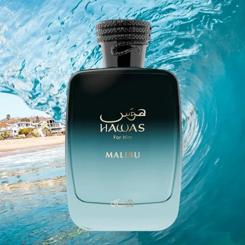RASASI HAWAS FOR HIM MALIBU EDP 100 ML - 4