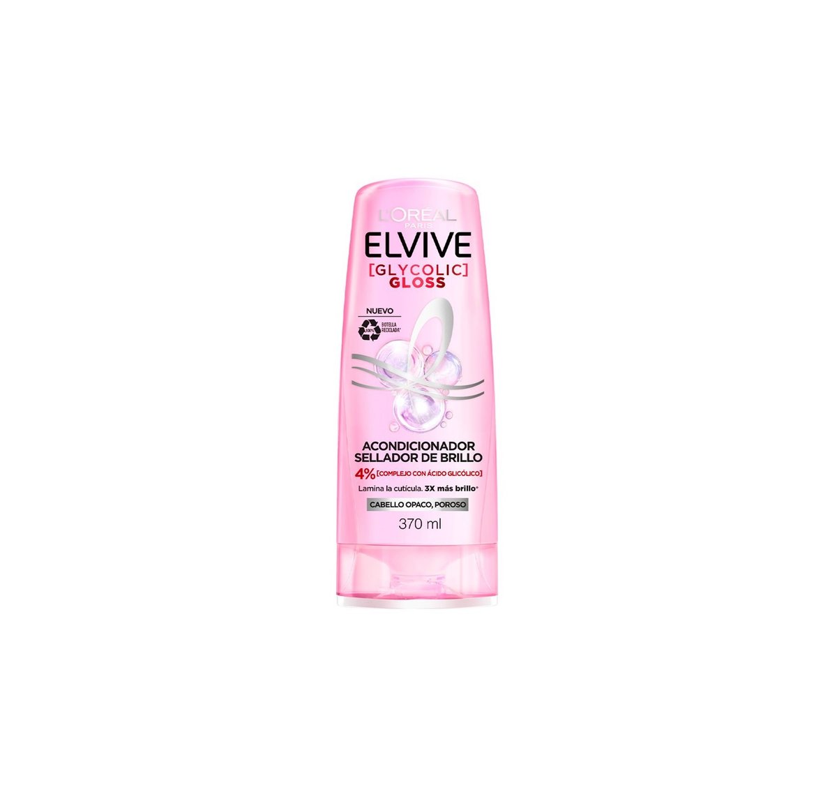  Acondicionador Elvive Glycolic Gloss 370 ml