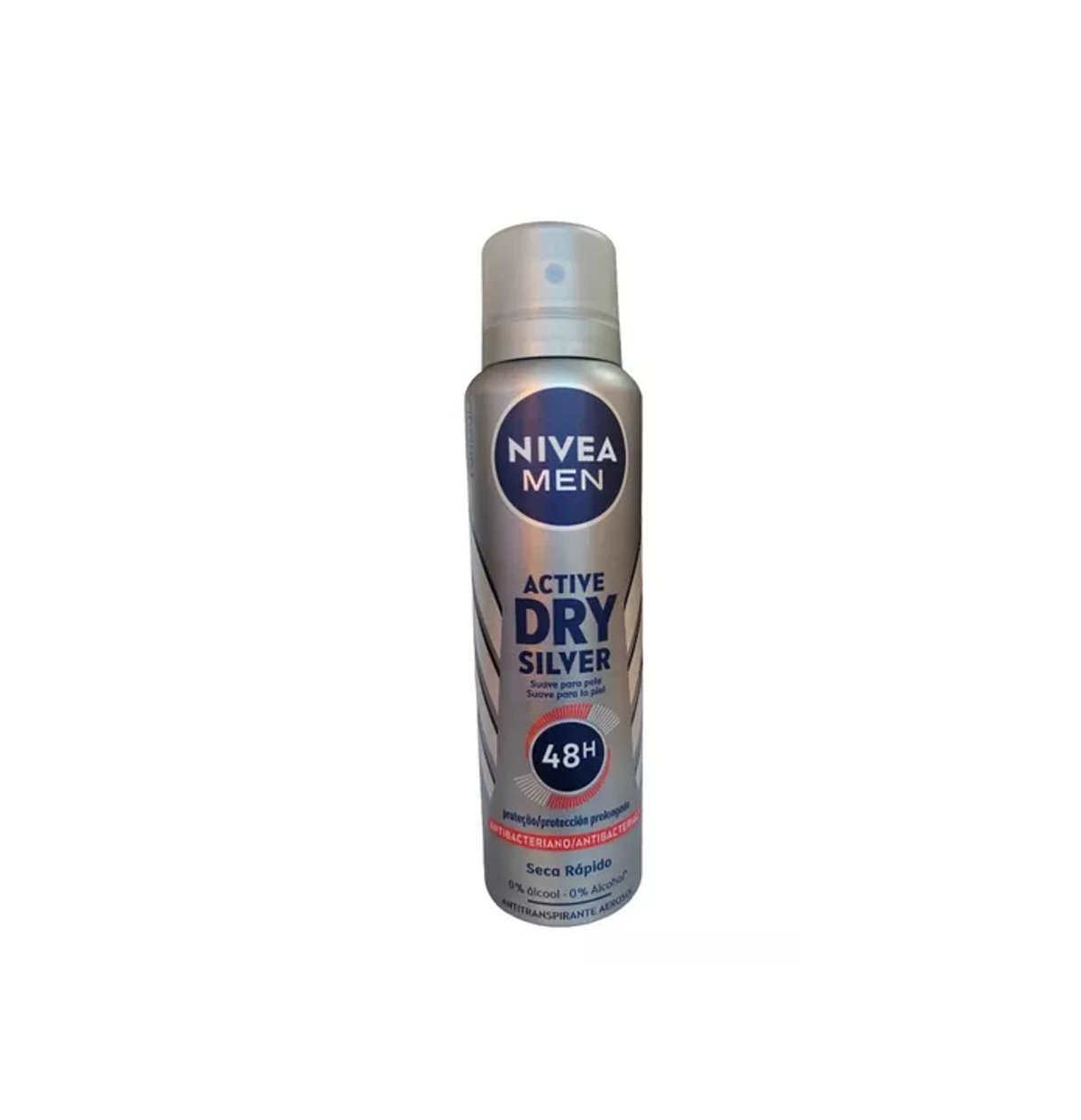 Desodorante Nivea Men Spray Active Dry Silver 150 ml