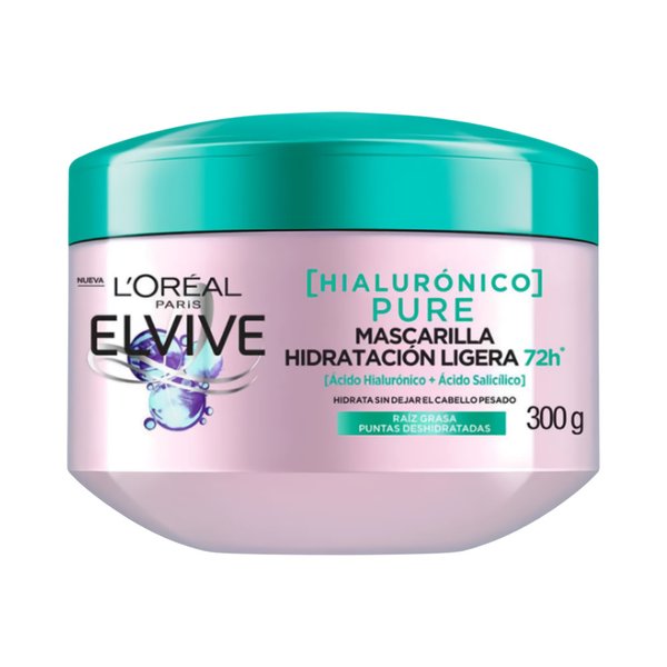 ELVIVE MASCARILLA HIALURONICO PURE 300 ML