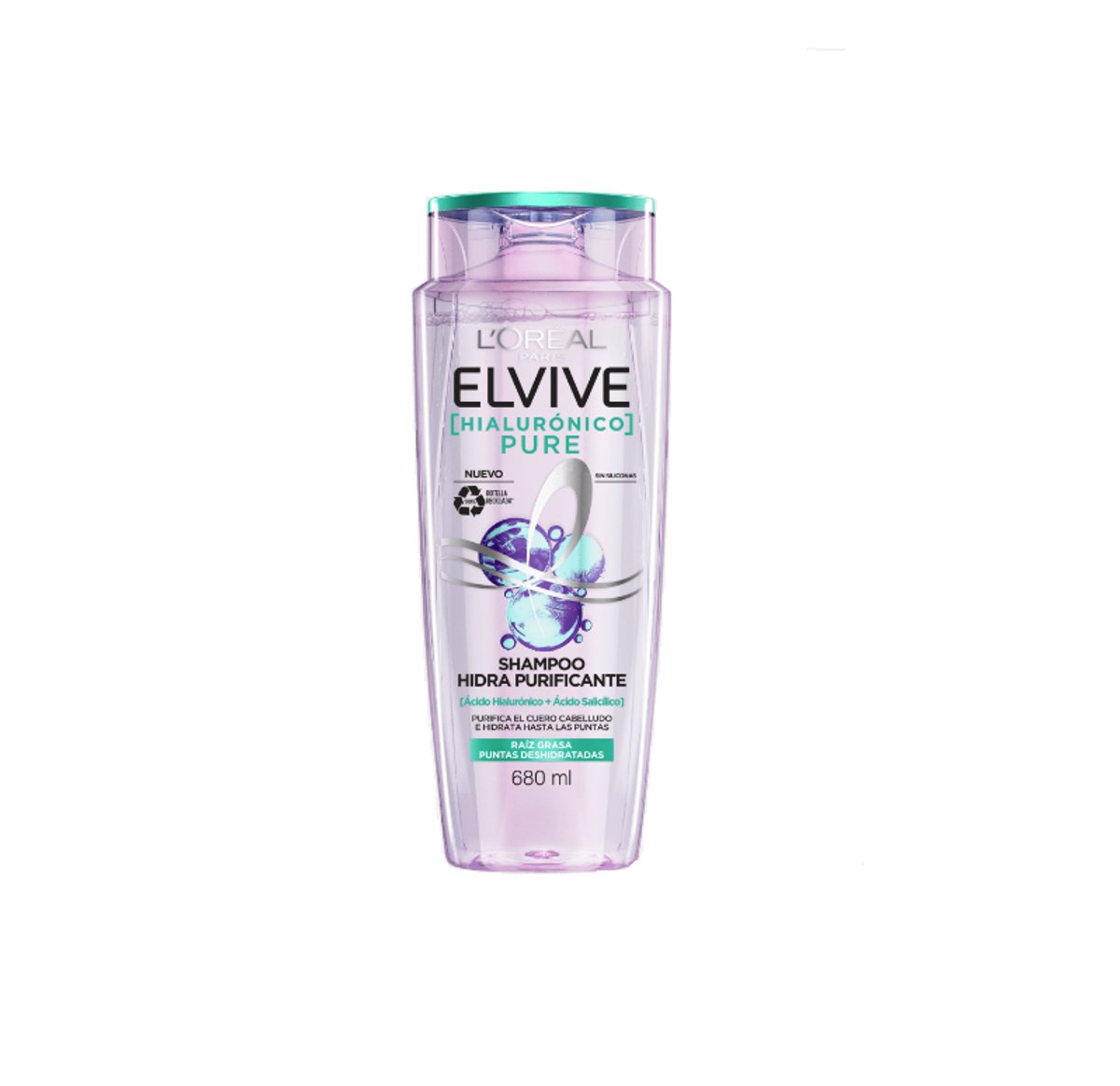 Elvive Shampoo Hialurónico Pure 370 ml