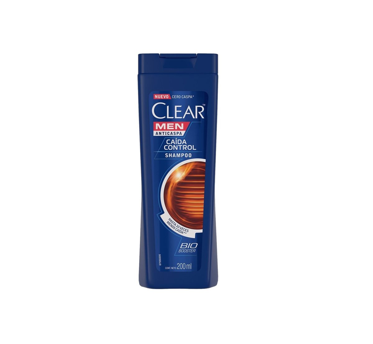 Shampoo Clear Men Anti Caspa Caída Control 200 ml