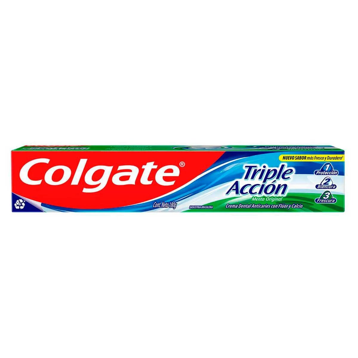 Crema Dental Colgate Triple Accion Menta Original 180g