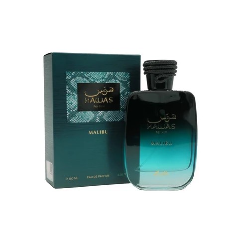 RASASI HAWAS FOR HIM MALIBU EDP 100 ML