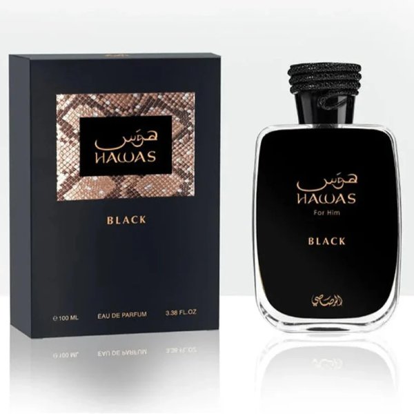 RASASI HAWAS BLACK FOR HIM EDP 100 ML