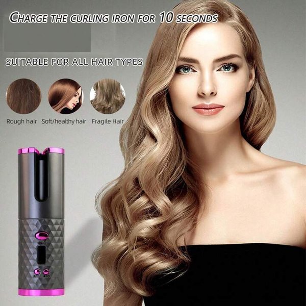 Rizador De Ceramica Inalambrico 360