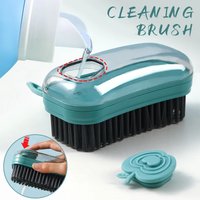 Cepillo Limpiador Con Dispenser De Jabon