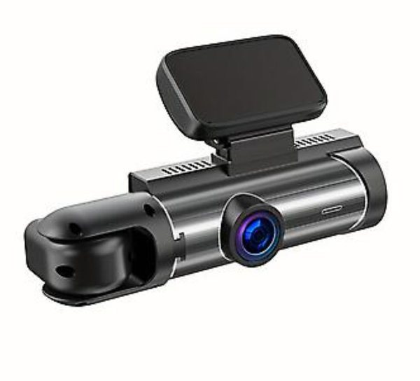 Dvr video car dos canales frontal e interior 