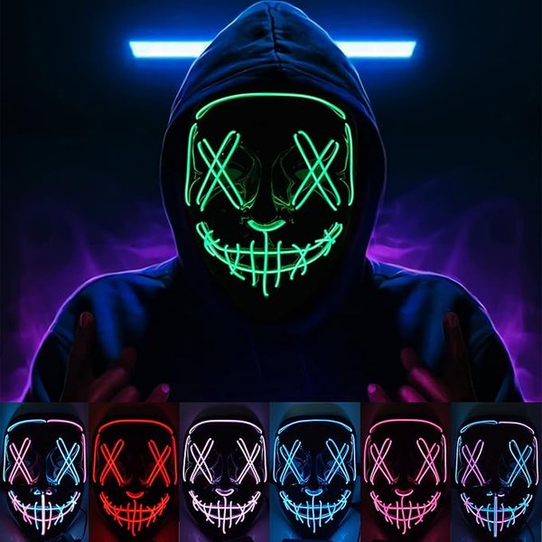 Máscara led la purga