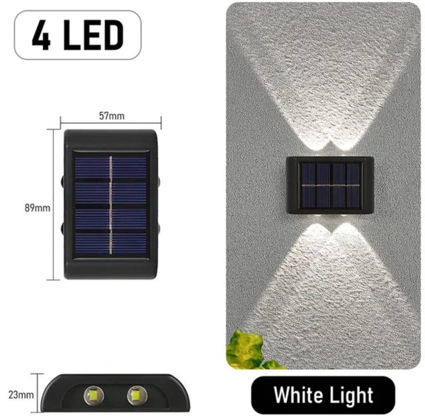 Luz Solar Para Jardin Balcon