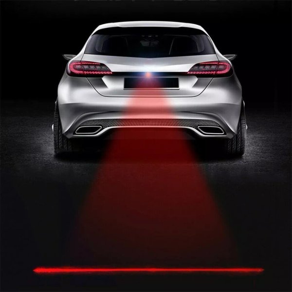 Laser Led Anti Colision Para Auto O Moto