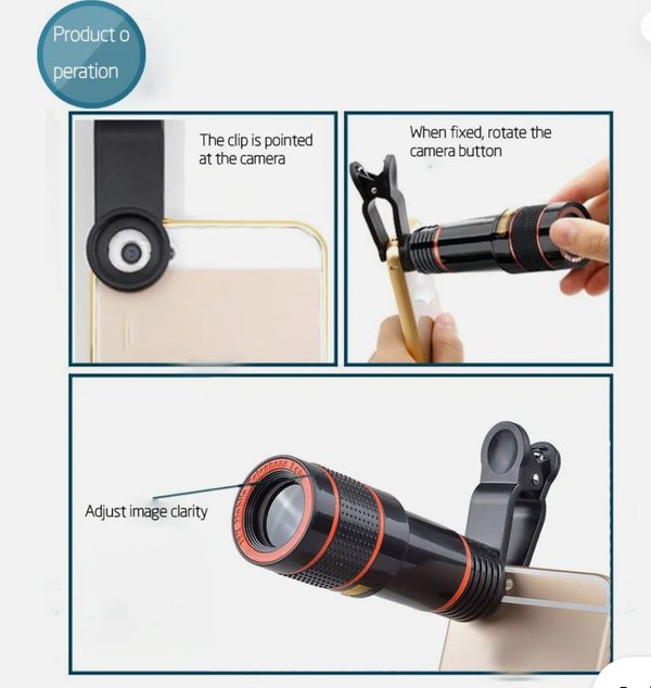 Telescopio Monocular Para Smartphone