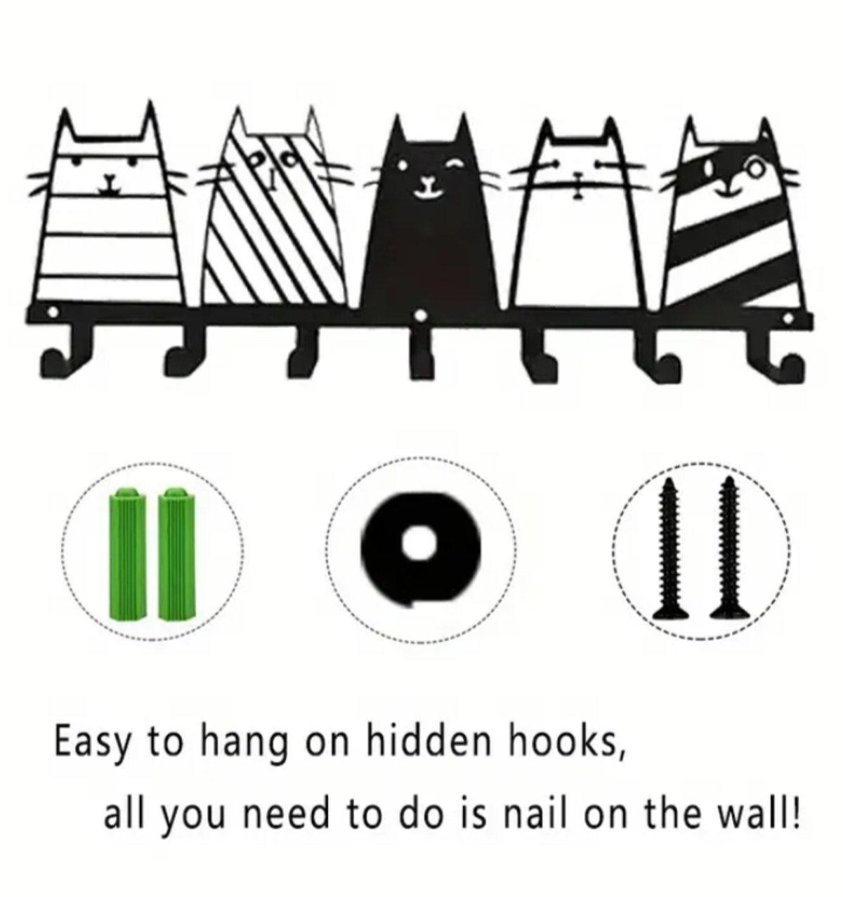 Colgante para posar gafas y llaves. - 3